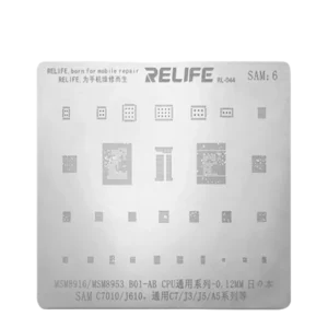 PLANTILLA DE ACERO PARA REBALING PARA iPHONE 13 PRO/MAX/MINI