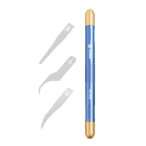 KIT DE CUCHILLAS PREMIUM PARA REPARACION DE CELULARES Y ELIMINACION DE PEGAMENTO